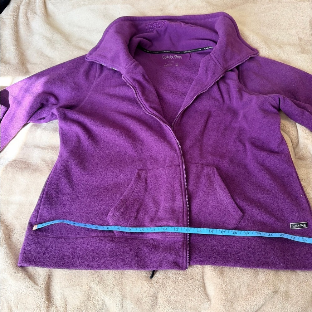 Calvin Klein Purple Women's Jacket - Picture 8 of 8